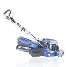 Hyundai HYM430SPER 43cm 139cc Self-Propelled Rotary Electric Start Petrol Roller Lawn Mower