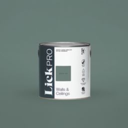 LickPro  2.5Ltr Green 04 Eggshell Emulsion  Paint