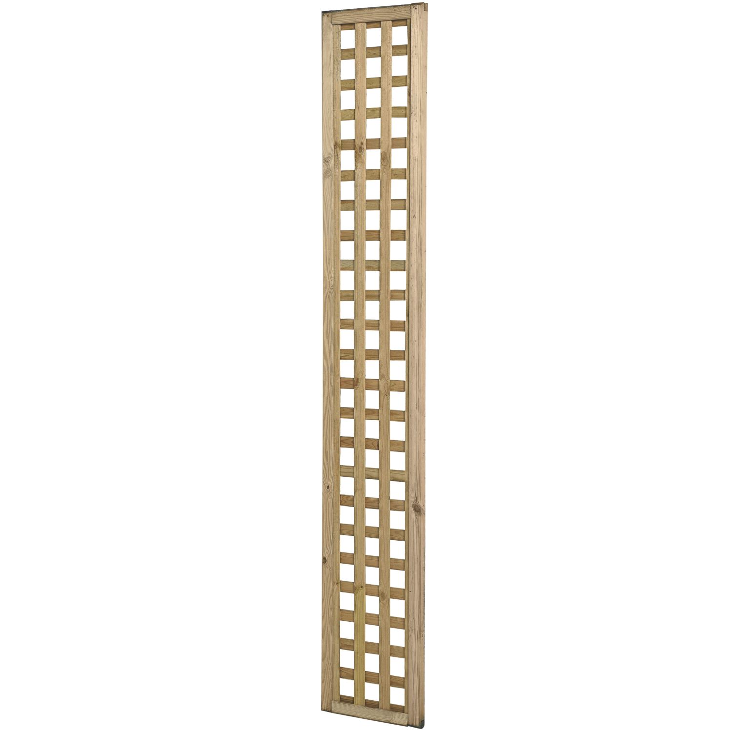 Forest Premium Framed Softwood Rectangular Garden Trellis 1' x 6' 6 Pack (924KP)