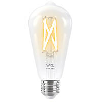 WiZ Filament Wi-Fi Tunable ES ST64 LED Smart Light Bulb 6.7W 806lm