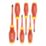 Erbauer  Mixed  VDE Screwdriver Set 6 Pieces