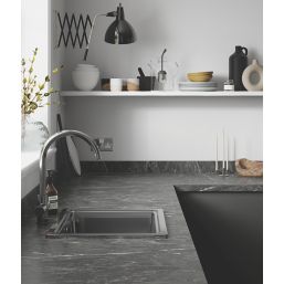 Wilsonart Marmo Nero Upstand 3000mm x 70mm x 12mm