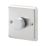 MK Contoura 1-Gang 2-Way  Dimmer Switch  Brushed Stainless Steel