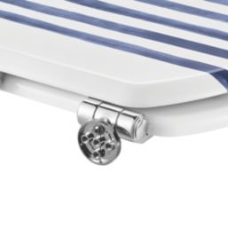 Pilica Soft-Close Toilet Seat Moulded Wood Anchor