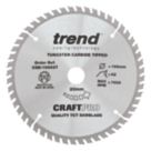 Trend CraftPo CSB/16552T Wood Thin Kerf Circular Saw Blade for Cordless Saws 165mm x 20mm 52T