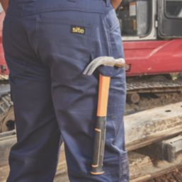 Site Sember Work Trousers Navy 38" W 32" L