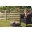 Forest Prague  Lattice Curved Top Fence Panels Natural Timber 6' x 4' Pack of 10