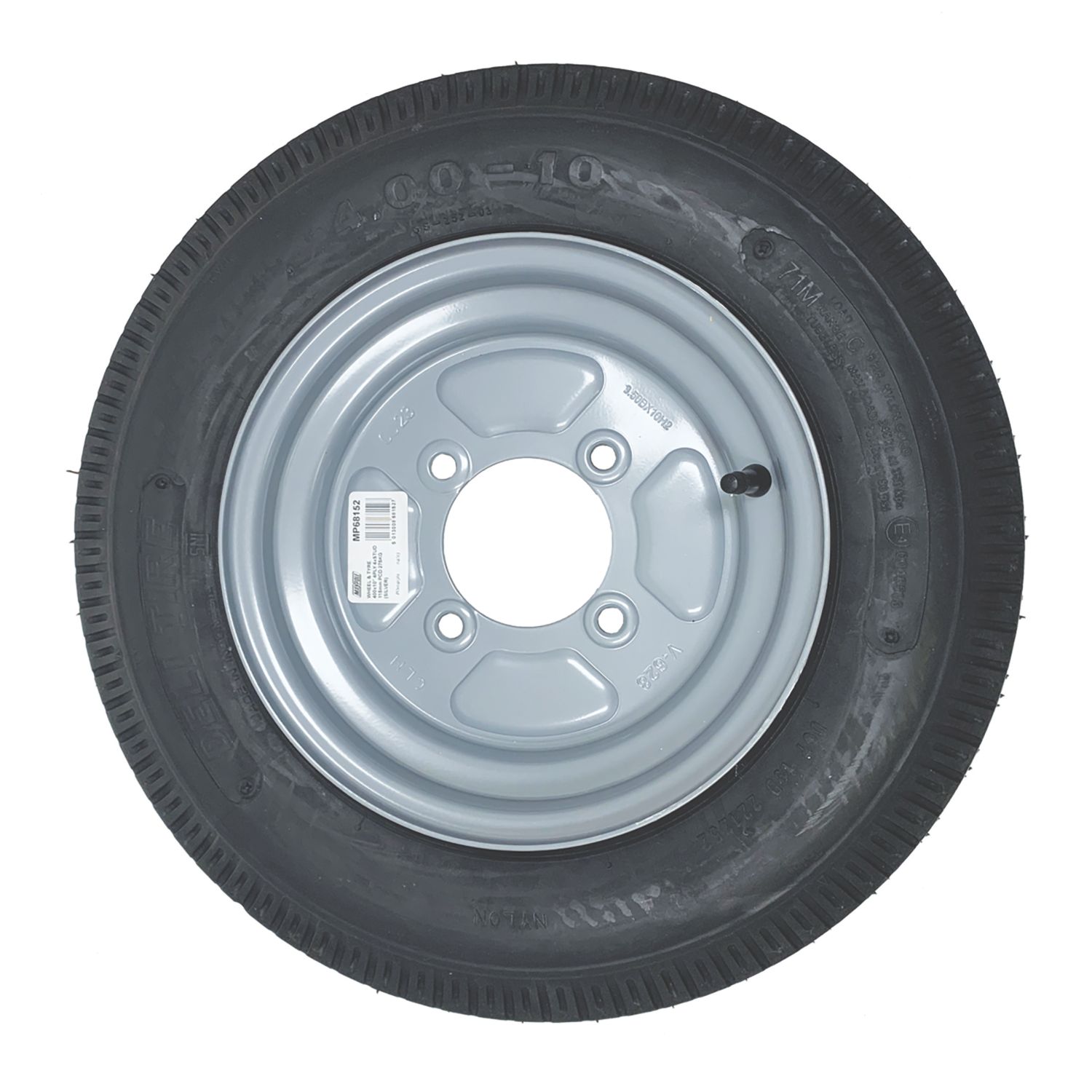 Maypole MP68152 400 x 10 10" Trailer Spare Wheel for MP6815 (9253F)