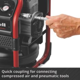 Einhell Professional SILENZZO 18/160 6Ltr 18V Li-Ion Power X-Change  Cordless Compressor - Bare