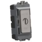 Knightsbridge  20AX Grid DP Emergency Lighting Test Key Switch Black Nickel