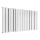 Reina Flat Double 600mm x 1254mm 4362BTU White Horizontal Designer Radiator