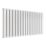 Reina Flat Double 600mm x 1254mm 4362BTU White Horizontal Designer Radiator