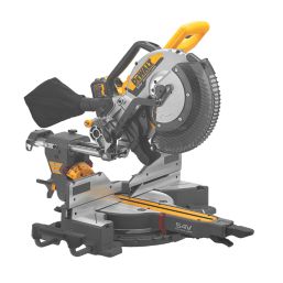 DeWalt DCS781X2-GB 305mm 54V 2 x 9.0Ah Li-Ion XR FlexVolt Brushless Cordless Double-Bevel Sliding Mitre Saw