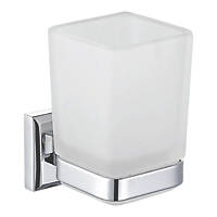 Aqualux Goodwood Tumbler Holder with Glass Chrome