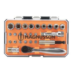 Magnusson  1/4" Drive Socket Set 25 Pieces