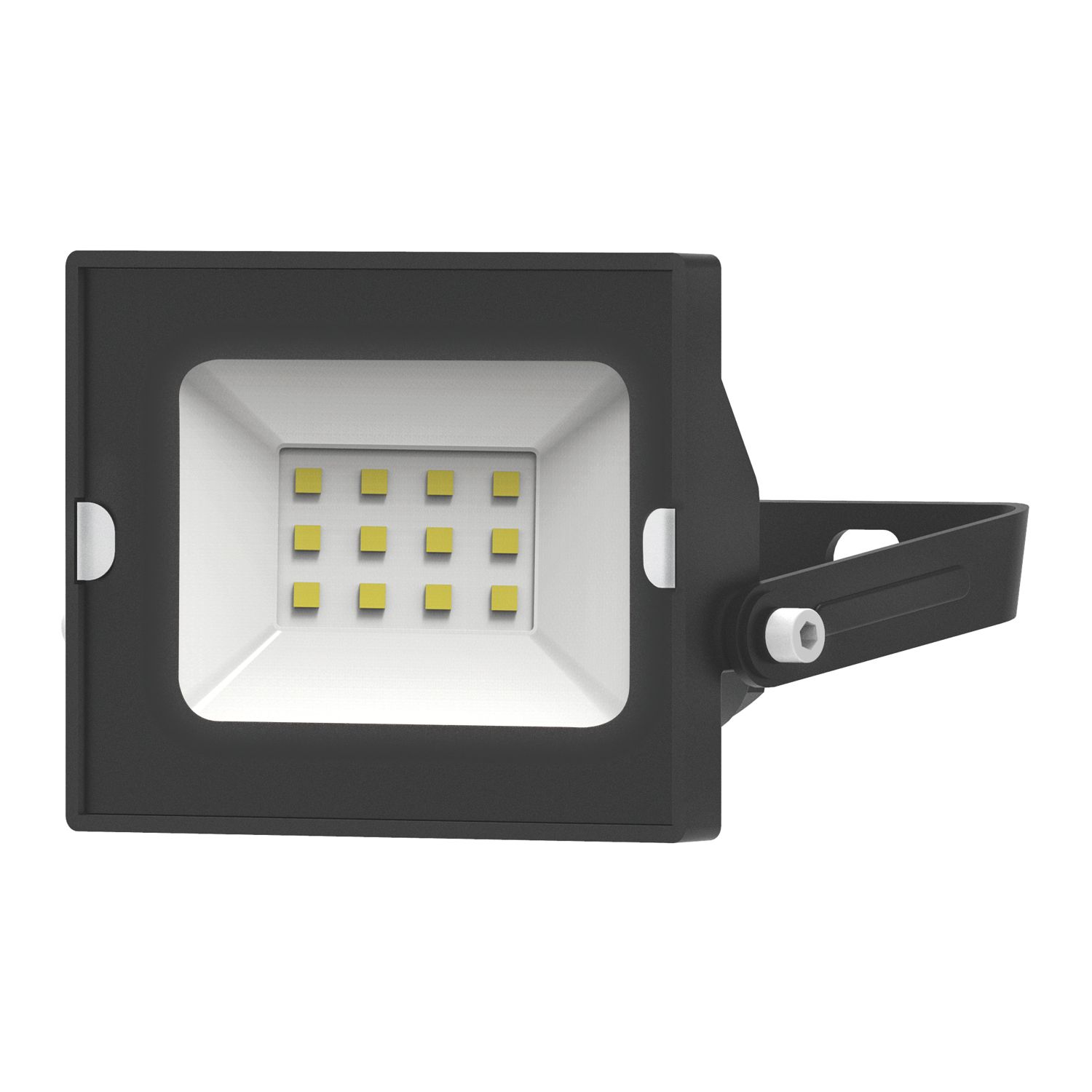 4lite Outdoor LED Floodlight Black 10W 850lm (925KK)