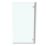 Ideal Standard i.life Frameless Silver Hinged Bath Screen Right-Handed 815-840mm x 1505mm