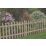 Forest Ultima Picket  Fence Panels Natural Timber 6' x 3' Pack of 3