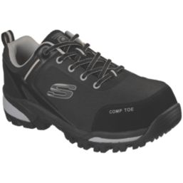 Skechers Gatlon Strigax Size 13  Black  Water-Resistant  Safety Trainers