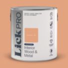 LickPro 2.5Ltr Orange 05 Satin Water-Based Trim Paint