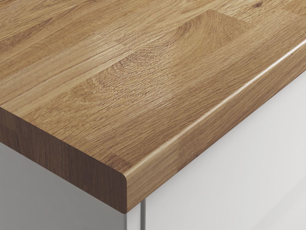 Wilsonart Colmar Oak Laminate Breakfast Bar 3000mm x 900mm x 38mm