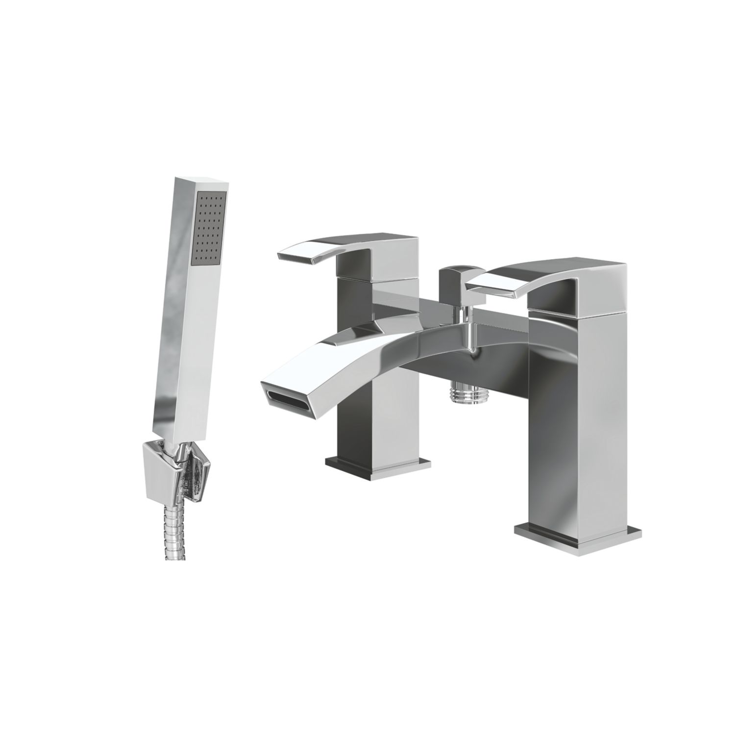 ETAL Kinlin Deck Mounted Bath Shower Mixer Tap Chrome (925YU)