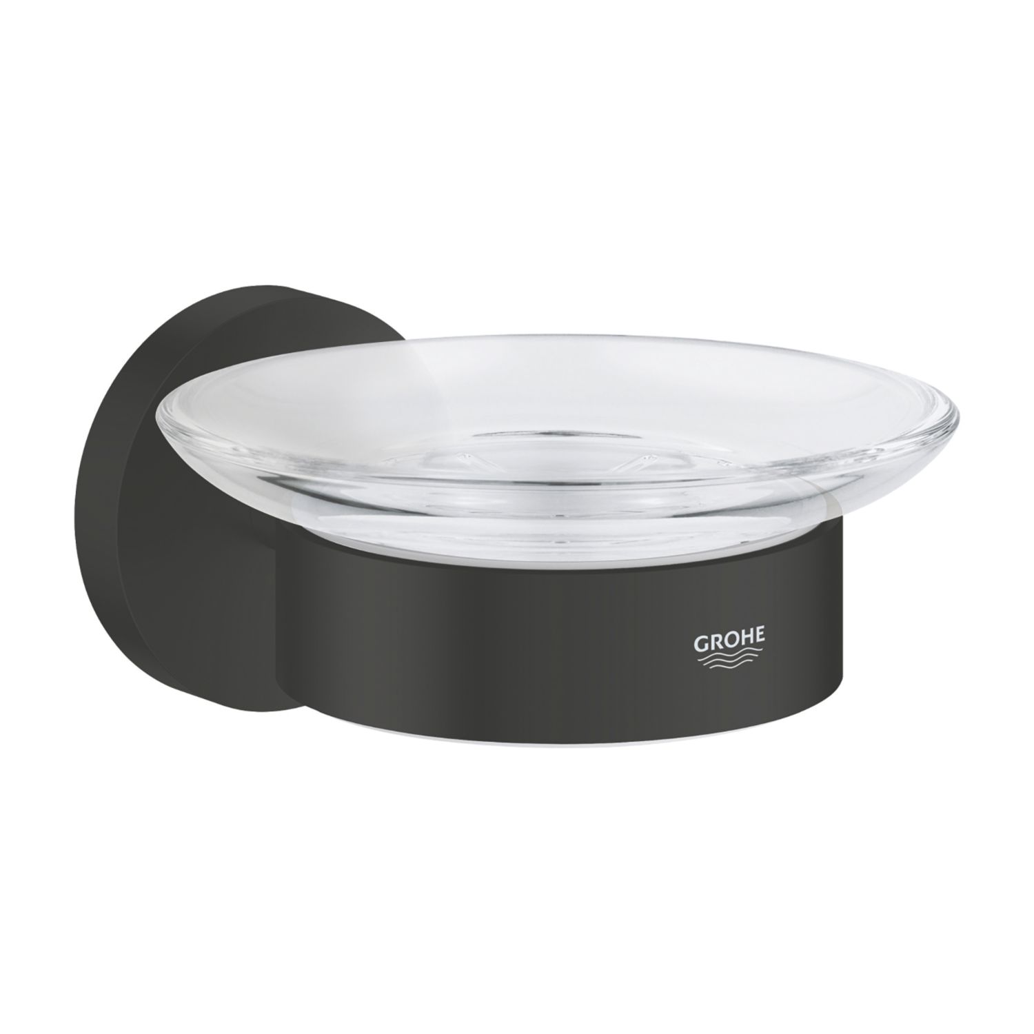 Grohe Start Accessories Soap Dish with Holder Matt Black (925YX)