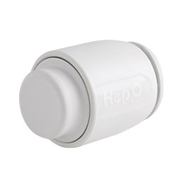 Hep2O  Plastic Push-Fit Stop End 15mm
