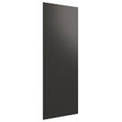 Spacepro Wardrobe End Panel Black 2800mm x 620mm