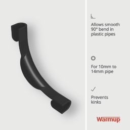 Warmup Curved Underfloor Heating Pipe Support 12mm