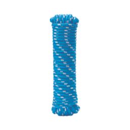 Essentials Braided Rope Blue/White 8mm x 20m