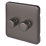 Schneider Electric Lisse Deco 2-Gang 2-Way  Dimmer Switch  Mocha Bronze