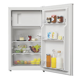 Cooke & Lewis  Freestanding Fridge with Ice Box White 475mm