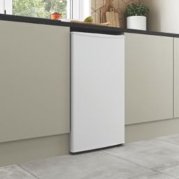 Cooke & Lewis  Freestanding Fridge with Ice Box White 475mm