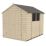 Forest  6' x 8' (Nominal) Apex Overlap Timber Shed with Assembly