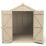Forest  6' x 8' (Nominal) Apex Overlap Timber Shed with Assembly