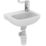 Armitage Shanks Contour 21 Hand Rinse Washbasin LH 1 Tap Hole 370mm