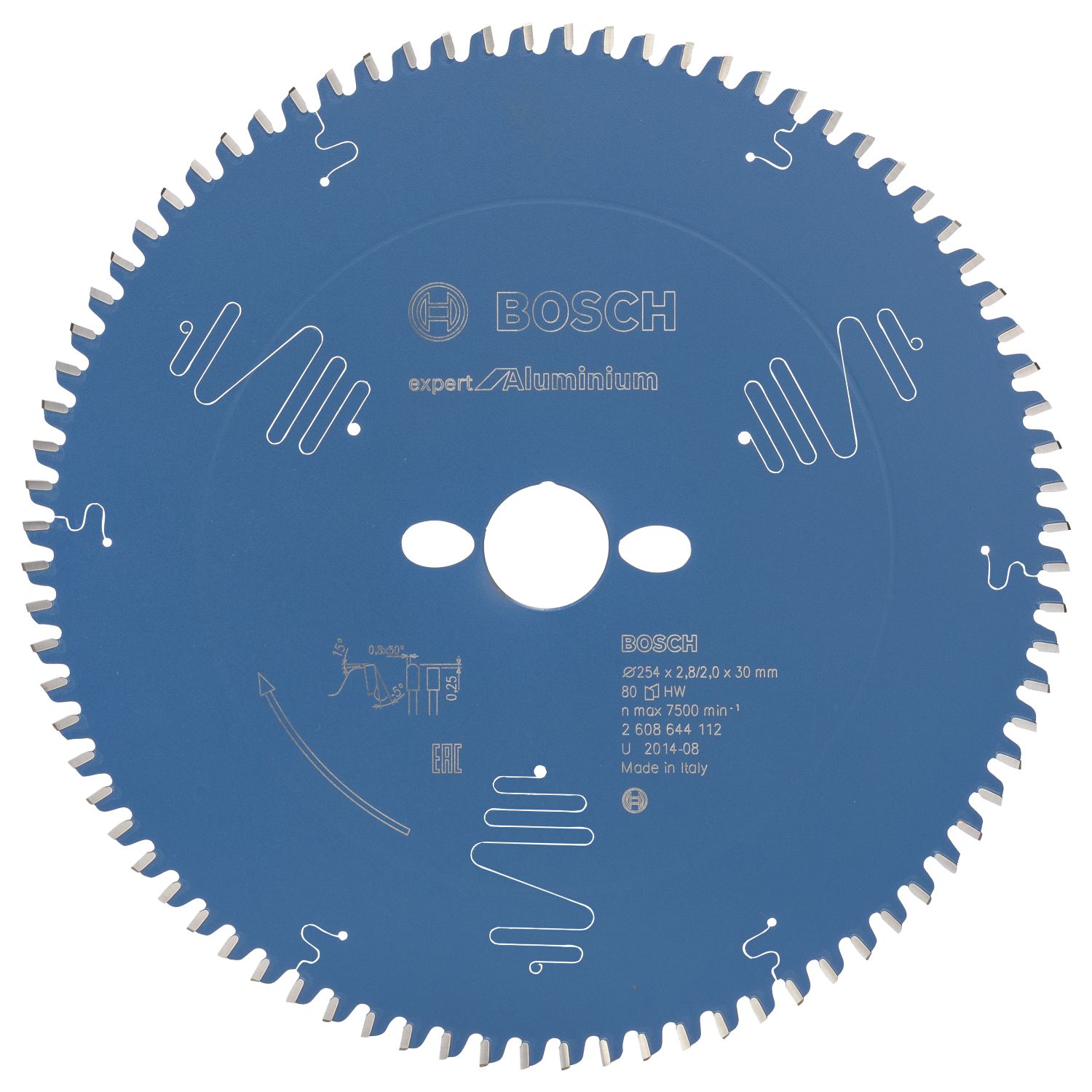 Bosch Expert Aluminium Circular Saw Blade 254mm x 30mm 80T (926KP)
