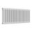 Reina 600mm x 1370mm 6086BTU White Horizontal 3 Column Radiator