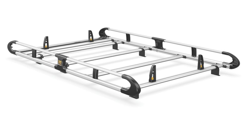 Van Guard  Renault Trafic 2014 on Roof Rack - 5-bar ULTIRack+ L1 H2 Twin Door
