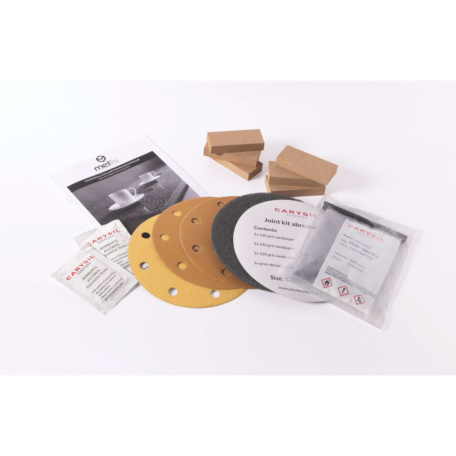 Metis Joint Kit White Fleck (926PW)