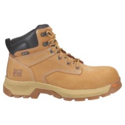 Timberland Pro Titan 6" Size 7  Tan Waterproof  Safety Boots
