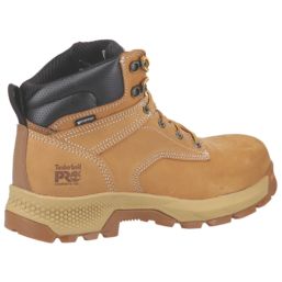 Timberland Pro Titan 6" Size 7  Tan Waterproof  Safety Boots