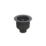 Top-Fix Kitchen Strainer Waste Matt Black 90mm