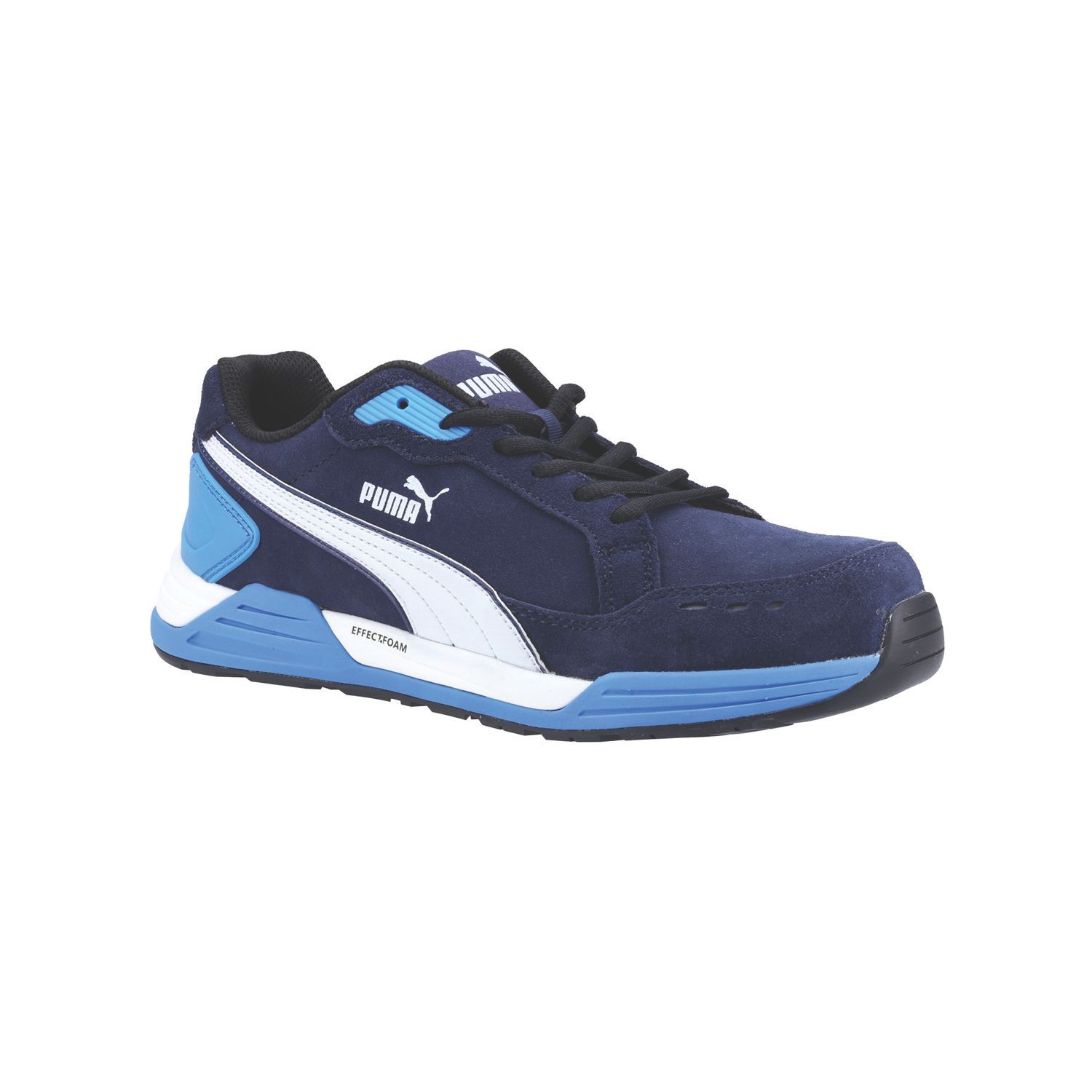 Puma Airtwist Low S3 Size 9 Blue Water-Resistant Safety Trainers (926VW)