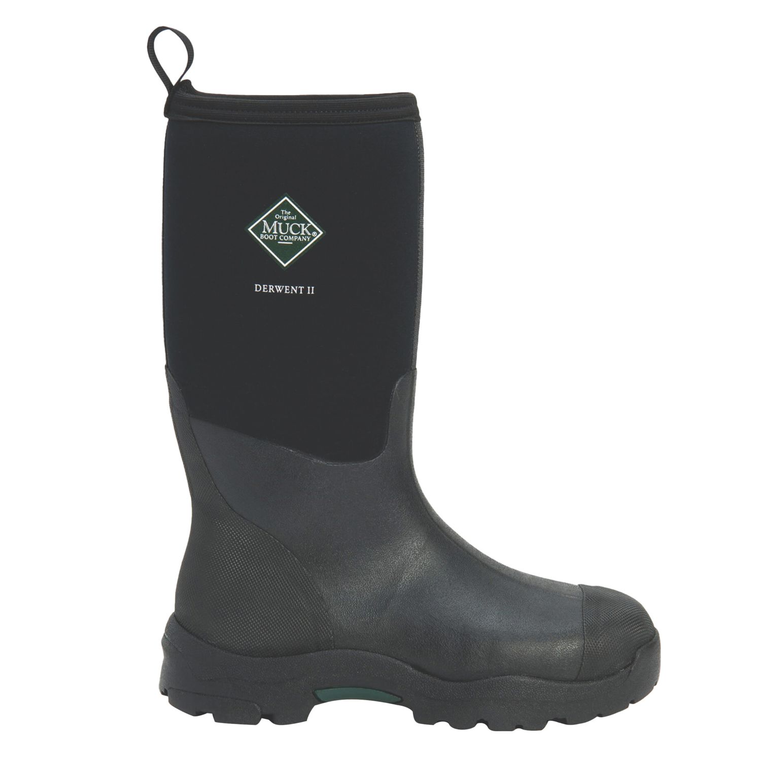 Muck Boots Derwent II Size 10 Bark/Blk Non Safety Wellies (926YG)