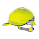 Delta Plus Diamond V Reversible Safety Helmet Yellow