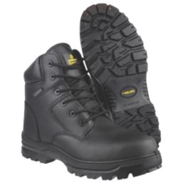 Amblers FS006C Metal Free   Safety Boots Black Size 14