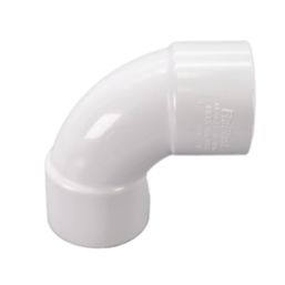 FloPlast  Bends 92.5° White 40mm 5 Pack