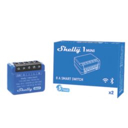Shelly 1 Mini Gen3 Smart Control Relay 8A 2 Pack